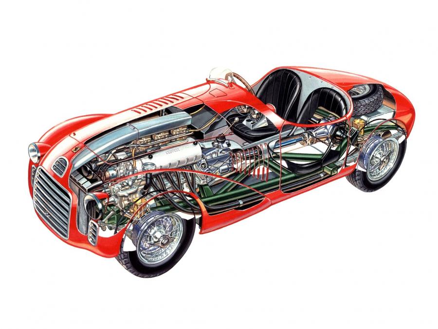  Ferrari 125 Sport 1947 года  (фото 2 из 18)